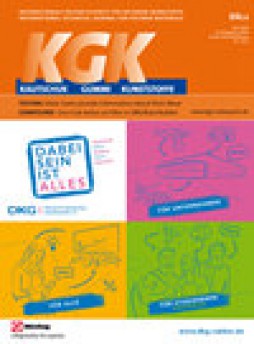 Kgk-kautschuk Gummi Kunststoffe雜志