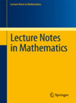Lecture Notes In Mathematics雜志