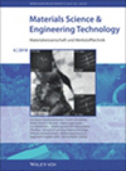 Materialwissenschaft Und Werkstofftechnik雜志