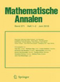 Mathematische Annalen雜志