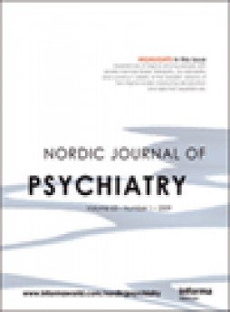 Nordic Journal Of Psychiatry雜志