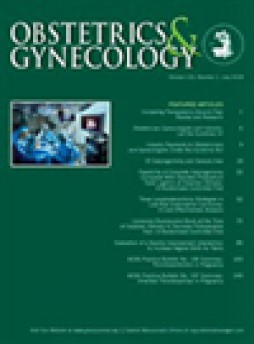 Obstetrics And Gynecology雜志