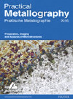 Praktische Metallographie-practical Metallography雜志