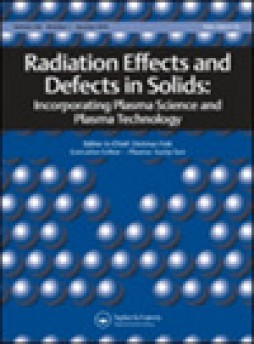 Radiation Effects And Defects In Solids雜志