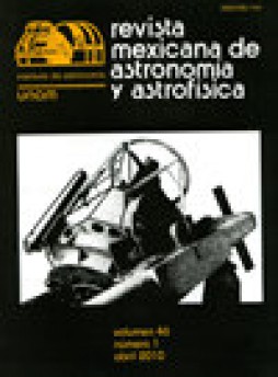 Revista Mexicana De Astronomia Y Astrofisica雜志