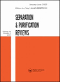 Separation And Purification Reviews雜志