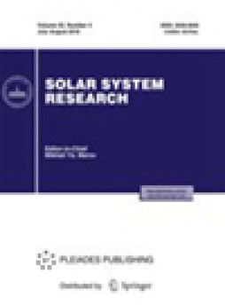 Solar System Research雜志