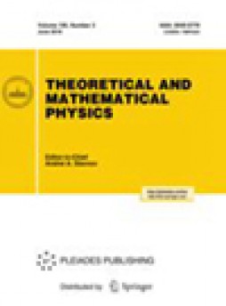 Theoretical And Mathematical Physics雜志