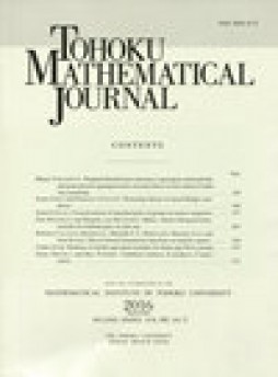 Tohoku Mathematical Journal雜志