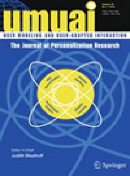 User Modeling And User-adapted Interaction雜志