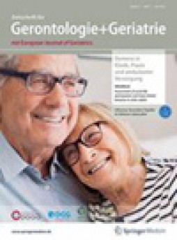 Zeitschrift Fur Gerontologie Und Geriatrie雜志