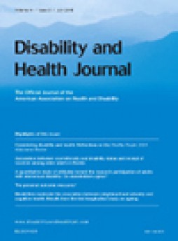 Disability And Health Journal雜志