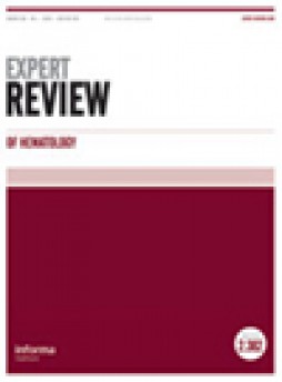 Expert Review Of Hematology雜志