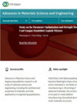 Advances In Materials Science And Engineering雜志