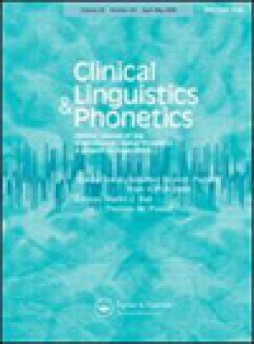 Clinical Linguistics & Phonetics雜志