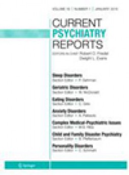 Current Psychiatry Reports雜志