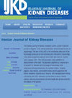 Iranian Journal Of Kidney Diseases雜志