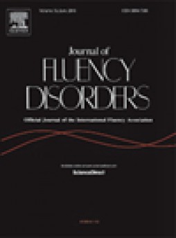 Journal Of Fluency Disorders雜志