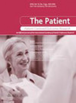 Patient-patient Centered Outcomes Research雜志