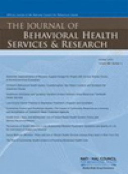Journal Of Behavioral Health Services & Research雜志