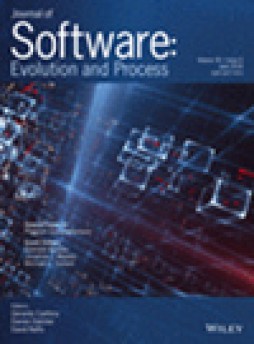 Journal Of Software-evolution And Process雜志