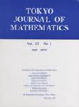 Tokyo Journal Of Mathematics雜志