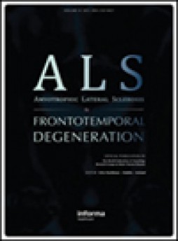 Amyotrophic Lateral Sclerosis And Frontotemporal Degeneration雜志