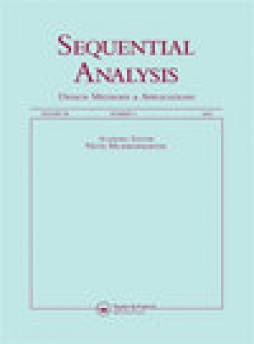 Sequential Analysis-design Methods And Applications雜志
