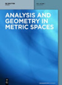 Analysis And Geometry In Metric Spaces雜志