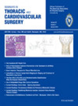 Seminars In Thoracic And Cardiovascular Surgery雜志