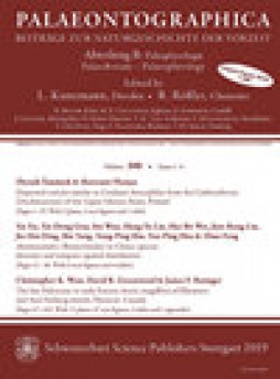 Palaeontographica Abteilung B-palaeophytologie Palaeobotany-palaeophytology雜志