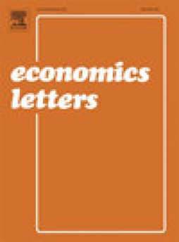 Economics Letters雜志