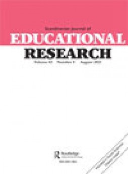 Scandinavian Journal Of Educational Research雜志