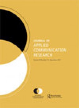 Journal Of Applied Communication Research雜志