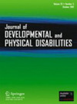 Journal Of Developmental And Physical Disabilities雜志