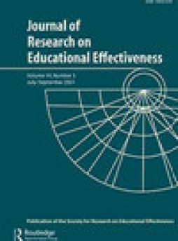 Journal Of Research On Educational Effectiveness雜志