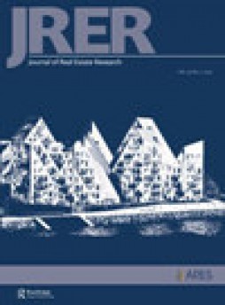 Journal Of Real Estate Research雜志