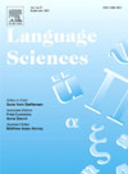 Language Sciences雜志