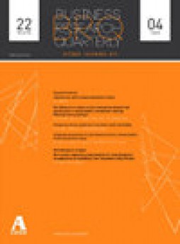 Brq-business Research Quarterly雜志