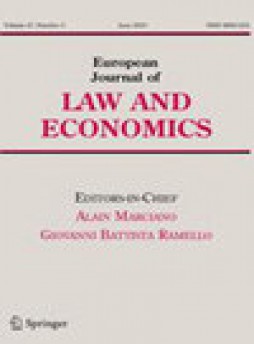 European Journal Of Law And Economics雜志