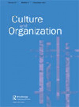 Culture And Organization雜志