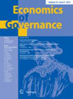 Economics Of Governance雜志