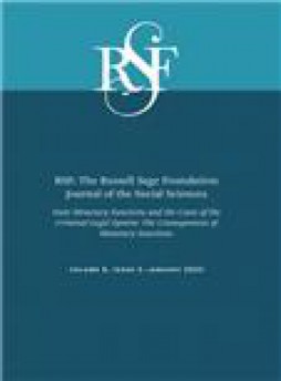 Rsf-the Russell Sage Journal Of The Social Sciences雜志