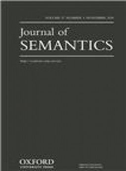 Journal Of Semantics雜志