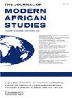 Journal Of Modern African Studies雜志