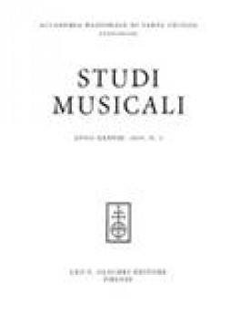 Studi Musicali-nuova Serie雜志