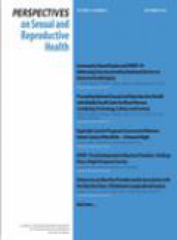 Perspectives On Sexual And Reproductive Health雜志