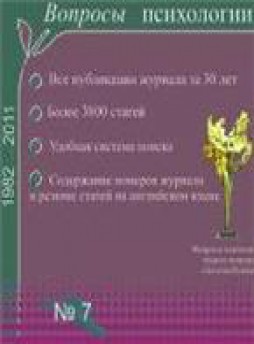 Voprosy Psikhologii雜志