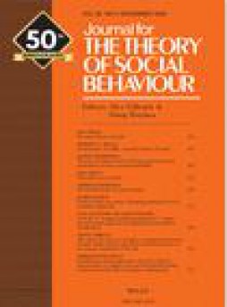 Journal For The Theory Of Social Behaviour雜志