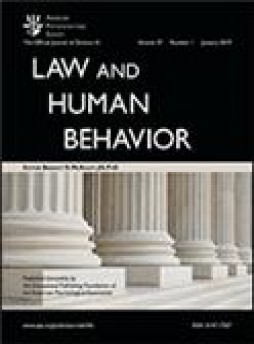 Law And Human Behavior雜志